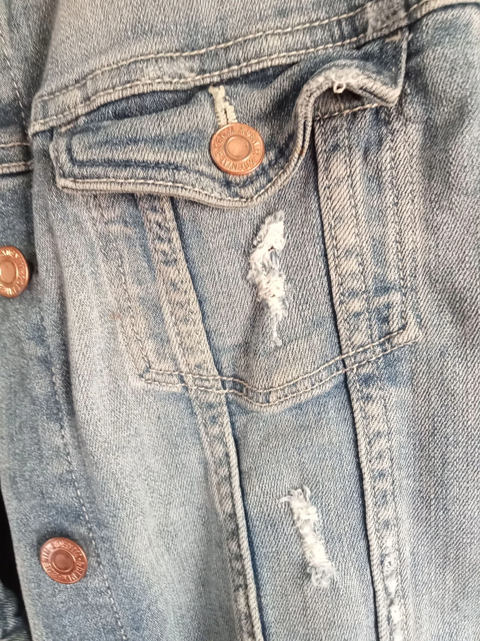 Casaco jeans infantil – photo 8